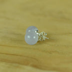 Boucles d'oreilles "Communication" en Calcédoine (Argent 925) - lespierresdubienetre