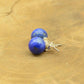 Boucles d'oreilles "Contrôle" en Lapis Lazuli (Argent 925) - lespierresdubienetre