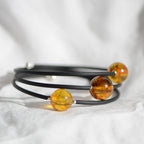 Bracelet Ambre "Renforcement" Multi-rang - Pièce Rare - lespierresdubienetre