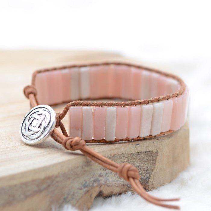 Bracelet Boho "Amour Inconditionnel" - lespierresdubienetre