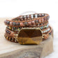 Bracelet Boho "Chance Confiance & Soulagement" - lespierresdubienetre