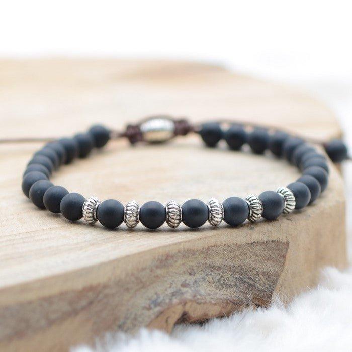 Bracelet Boho "Force Mentale" - lespierresdubienetre