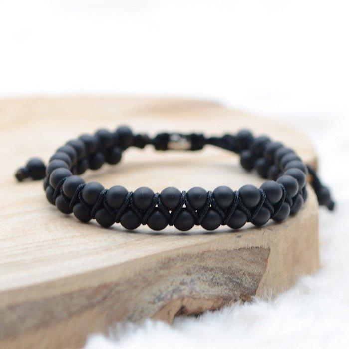 Bracelet Boho "Force Mentale" - lespierresdubienetre