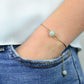 Bracelet Boho "Perle d'Apaisement" en Amazonite - lespierresdubienetre