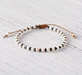 Bracelet Boho "Perles de Patience" en Howlite