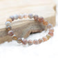 Bracelet "Chance" en Agate du Botswana - lespierresdubienetre