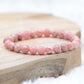 Bracelet "Compassion" en Rhodochrosite - lespierresdubienetre