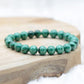 Bracelet "Paix" en Malachite - lespierresdubienetre