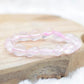 Bracelet roulé "Amour" en Quartz Rose - lespierresdubienetre