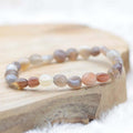 Bracelet roulé "Chance" en Agate du Botswana