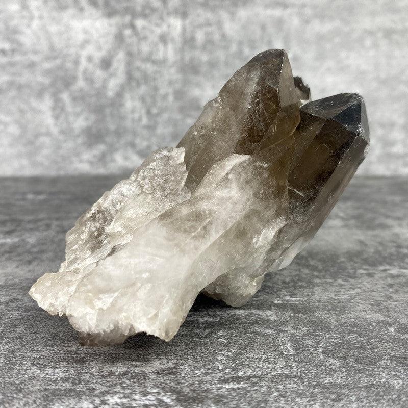 Géode de quartz fumé (167g) Réf : GQF7 - lespierresdubienetre