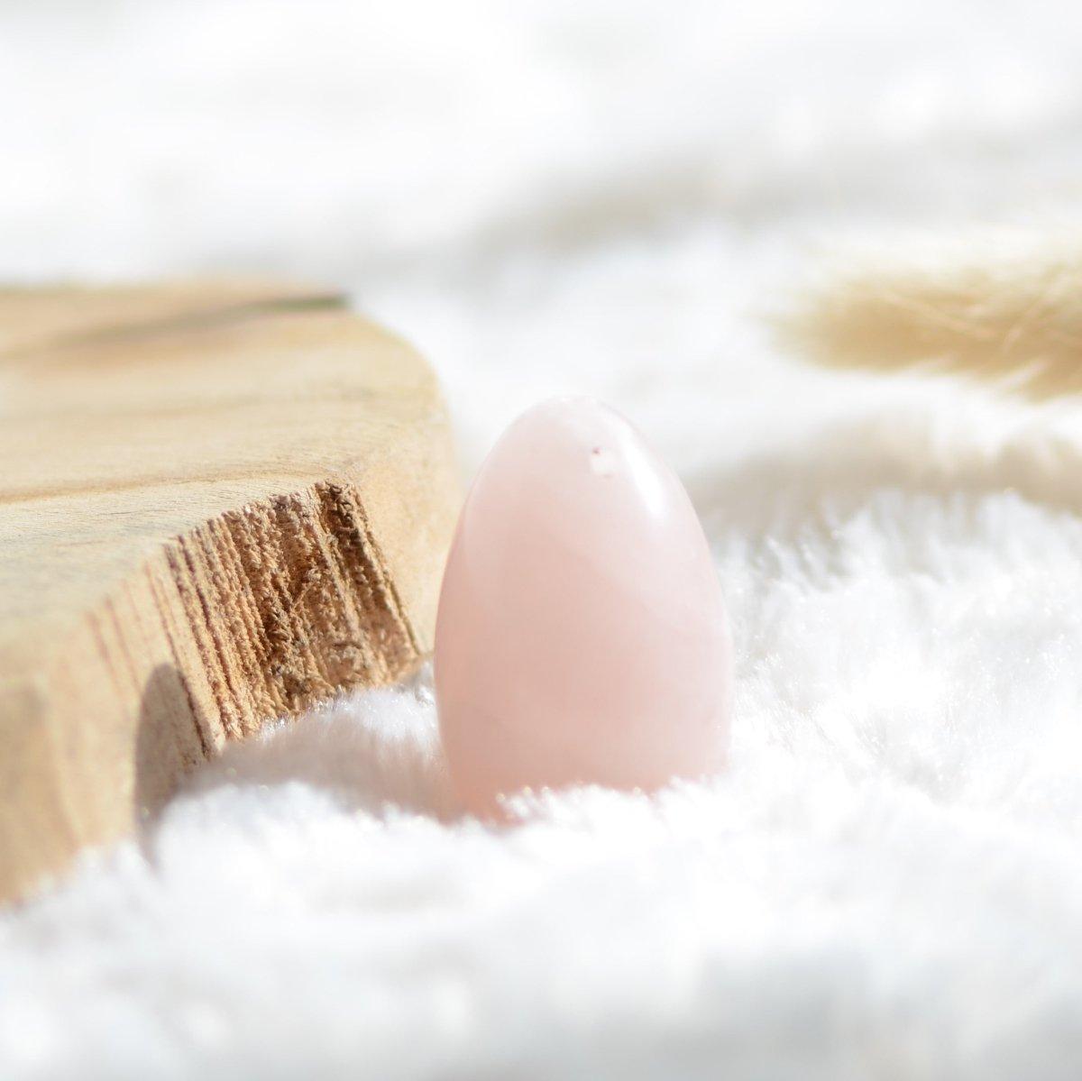 Pack Oeufs de Yoni en Quartz Rose - lespierresdubienetre