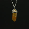 Pendentif "Ancrage Doux" Pointe en Cornaline
