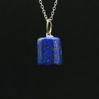 Pendentif "Contrôle" Roulé en Lapis Lazuli - lespierresdubienetre