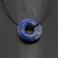 Pendentif Donut "Contrôle" en Lapis Lazuli