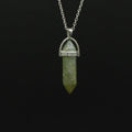 Pendentif "Protection" en Labradorite Pointe - lespierresdubienetre