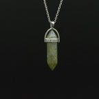 Pendentif "Protection" en Labradorite Pointe - lespierresdubienetre