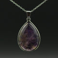 Pendentif "Sagesse" En Améthyste Goutte