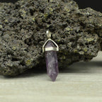 Pendentif "Sagesse" En Améthyste Pointe - lespierresdubienetre