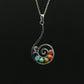 Pendentif "Vortex" des 7 Chakras - lespierresdubienetre