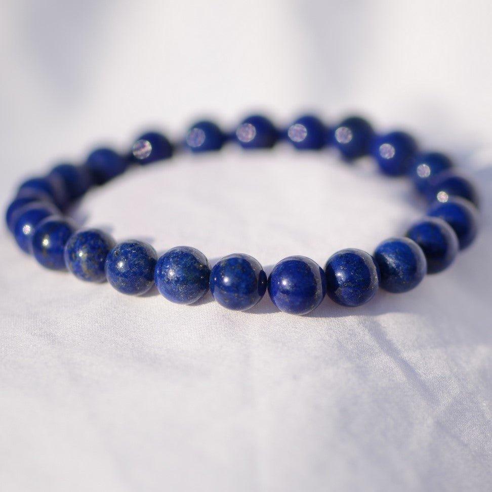 [PIÈCE RARE] Bracelet en Lapis Lazuli AA+ - lespierresdubienetre