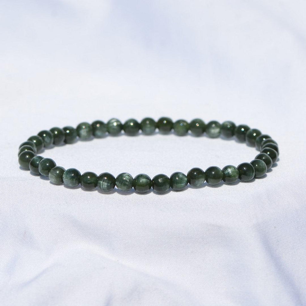 [PIÈCE RARE] Bracelet en Séraphinite AA+ - lespierresdubienetre