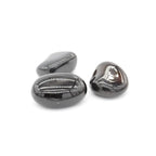 Pierre roulée "Force Mentale" en Agate Noire (Onyx) (Lot de 30g) - lespierresdubienetre